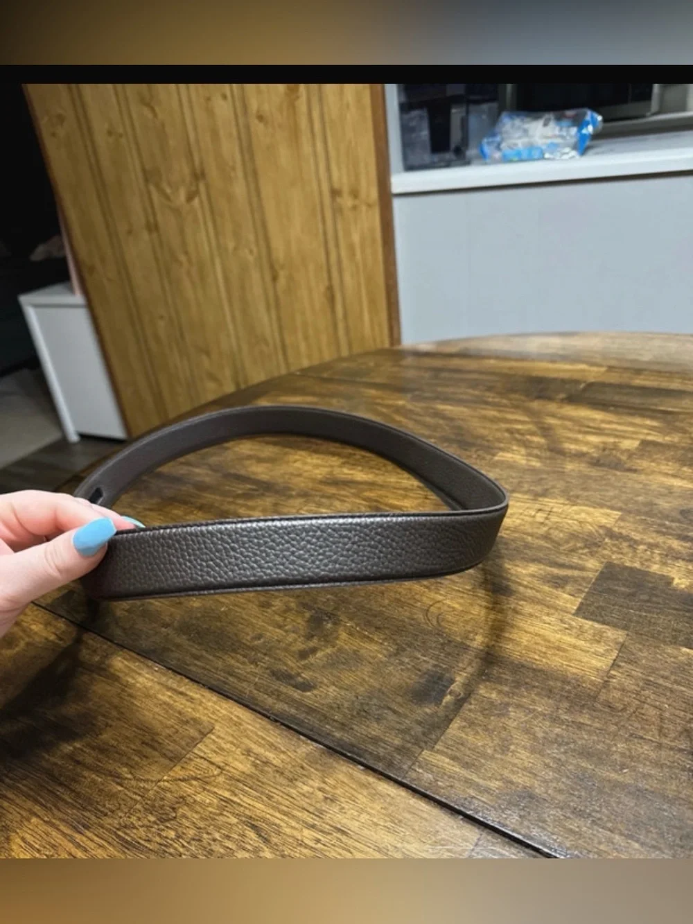 Groove Life Belt Max Leather Brown NWOT